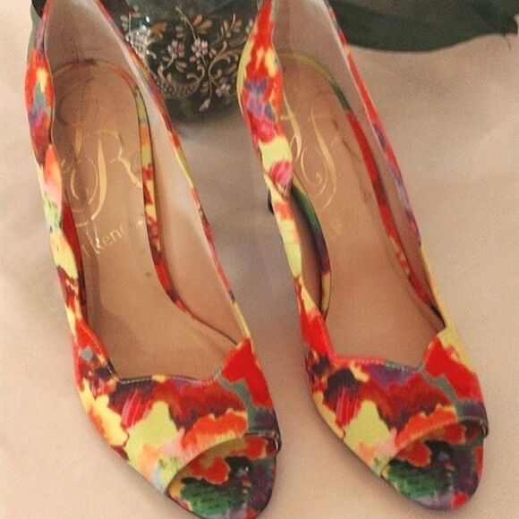 J. Renee Floral Heels - Picture 2 of 14